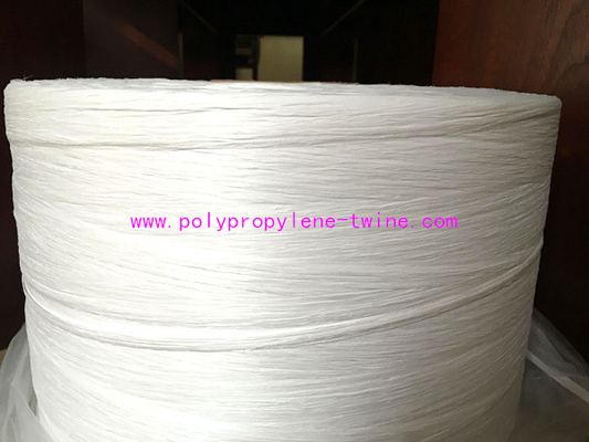 Electrical Cables Polypropylene Yarn Low Shrinkage White Colored 18000D - 270000D
