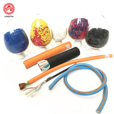 UV And Weather Resistant Flame Retardant PVC Granule 88A 1.45g/CM3 For Solar Cable