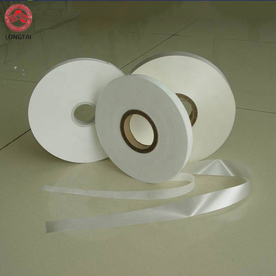 Flexible Foamed PP Tape White Binding Film 0.13mm For Power and Communication Cable