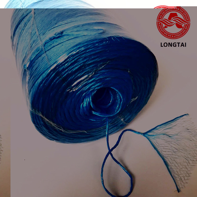 100% Virgin Blue PP Twisted Hay Poly Baler Twine 1-3mm 25KD UV Treated