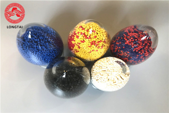 Colorful Rigid Pvc Granules , Flame Retardant Pvc Compound 70℃ Temperature Resistance