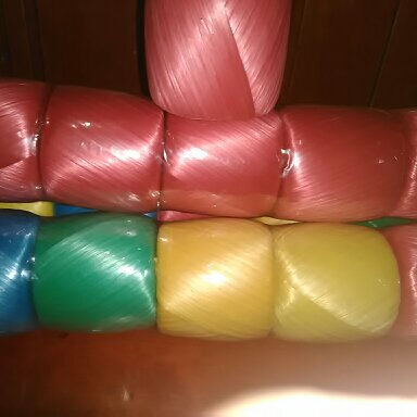 Yumurta Paketlemek İçin Renkli PP Raffia Tel Yemen Sıcak Satış PP Raffia İpi